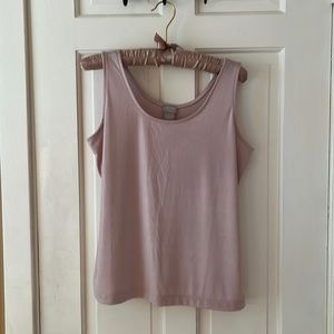 Chicos Traveler Collection pink tank top.